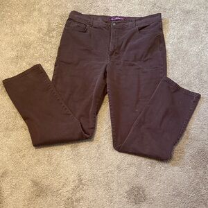 Gloria Vanderbilt Brown Pants Size 14